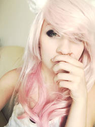 Pink Cosplay Wig