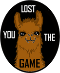 Lose The Game Llama by terresebatate