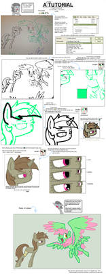 Tutorial on MS Paint and ponies