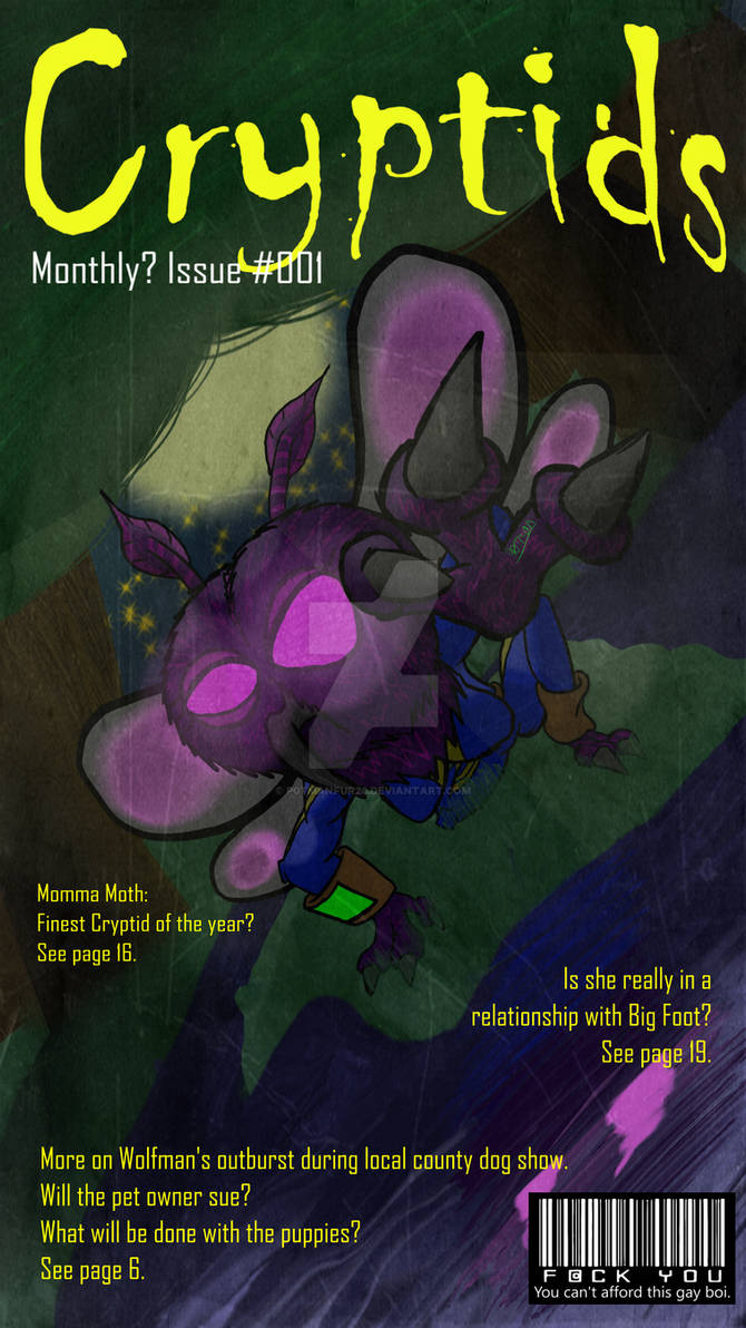 Cryptids Monthly #001 by P0tmanFur20 on DeviantArt