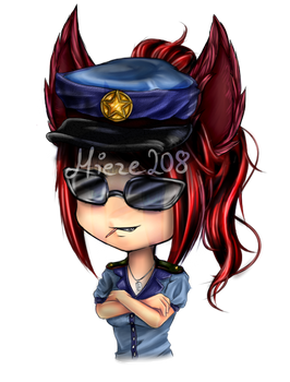 Halfbody Chibi Commission Mieze208