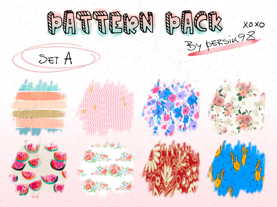 Create Pack Pattern T Pattern Pack #A by Persik98 on DeviantArt