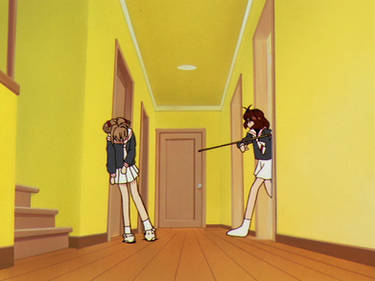 Sakura and Rika 03 Cardcaptor Sakura Episode 09