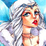 ACEO Snow Queen