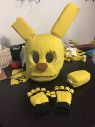 Springtrap Costume/Cosplay - WIP 2