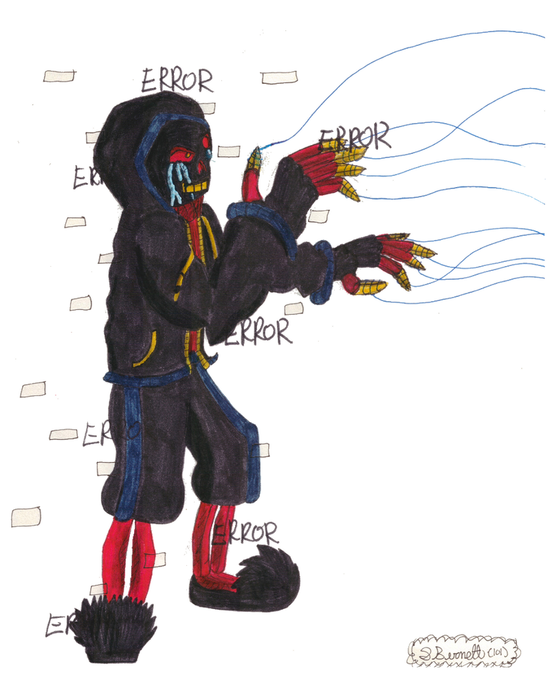 Error Sans Deviantart Error Sans sketch (original) by GraniteisaRock on DeviantArt
