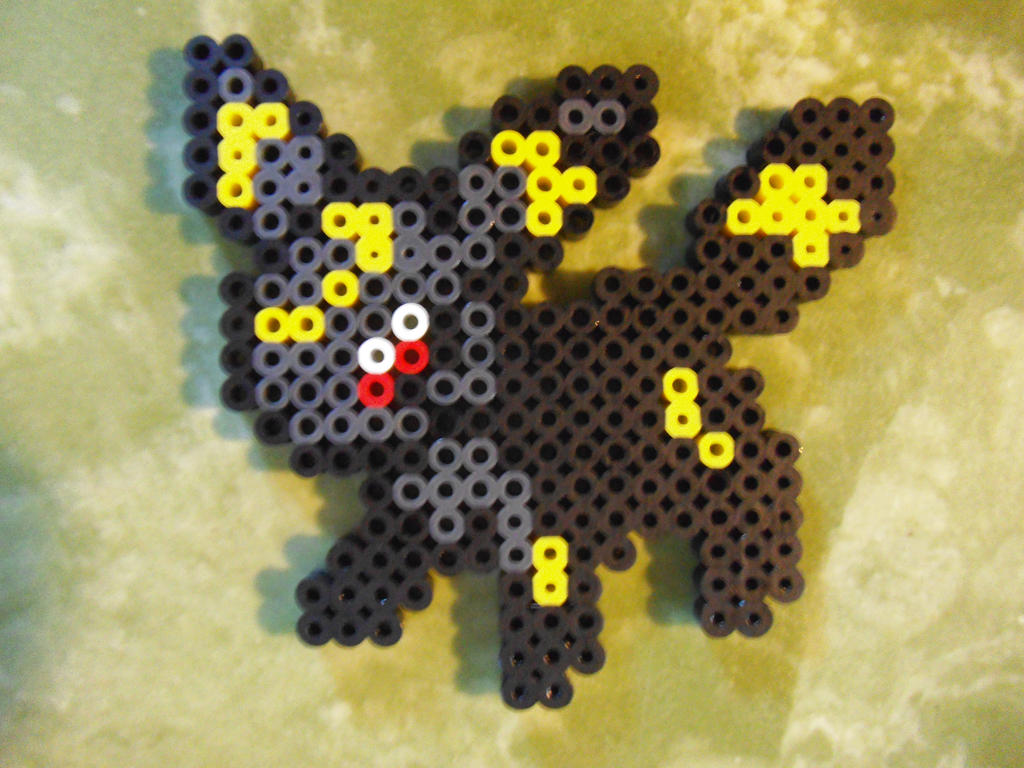 Umbreon Perler Beads by Pippinsperlerpics on DeviantArt