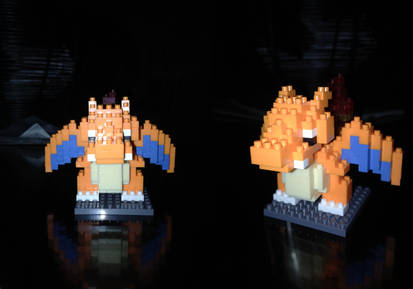 Charizard Using Blocks Explore the Best Charizardblock Art | DeviantArt