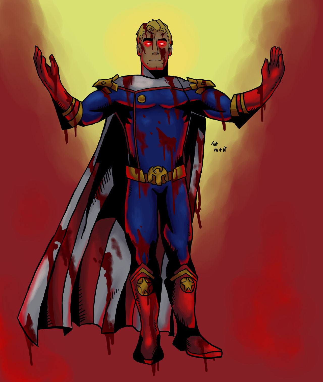 HOMELANDER by w-m4n on DeviantArt