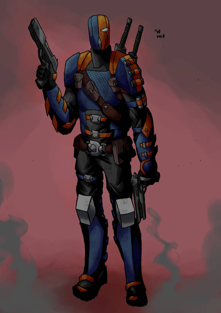 Deathstroke Custom Rifle DEATHSTROKE by w-m4n on DeviantArt