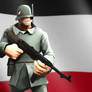 German submachinegunner - Wallpaper