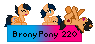 MLP Stamp BronyPony 220 Family