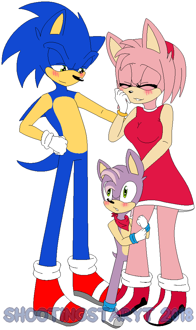 Sonamy Family  Sonic the Hedgehog Español Amino