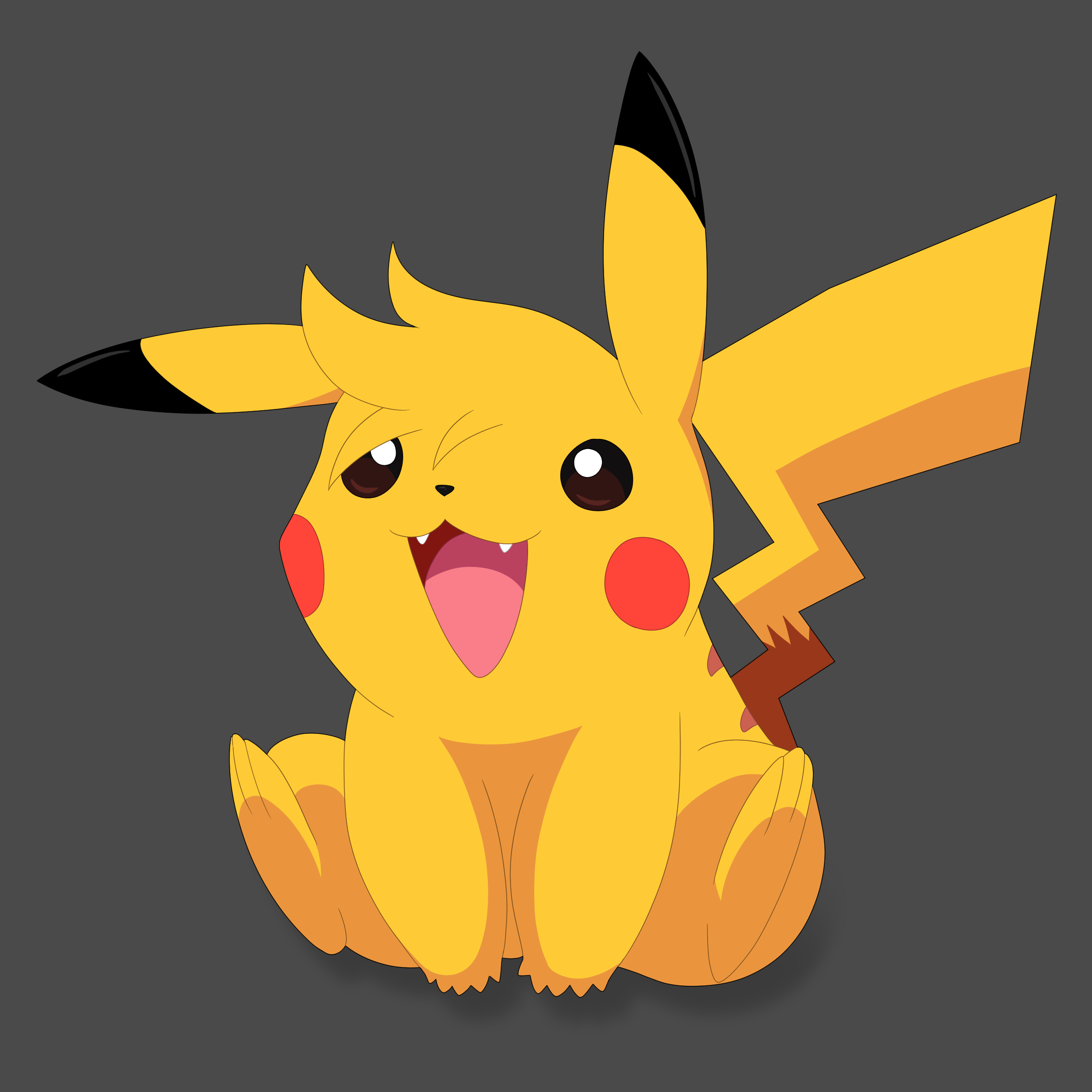 Natures of Pokemon Pikachu style by Puddingpanic on DeviantArt