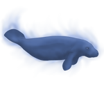 Manatee Wisp by Aqrion-Admin