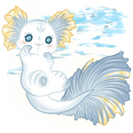 Ghostly lil Axolotl by Aqrion-Admin