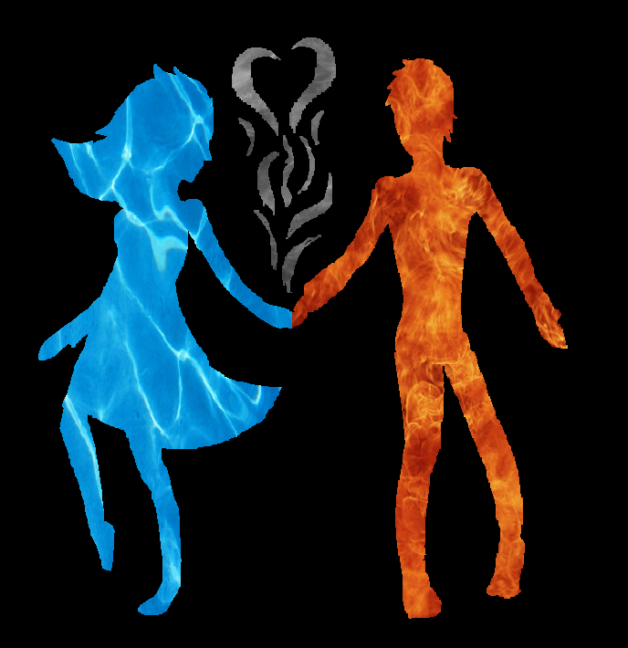 fire boy and water girl by nightcorehead on DeviantArt