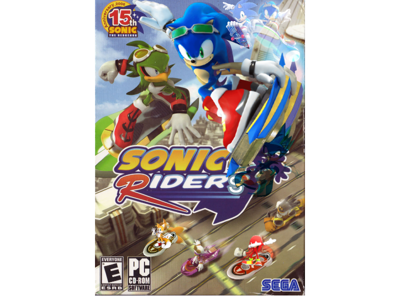 Sonic Riders Legends Sonic Riders in a better box art look by Geonic567Daniel on DeviantArt