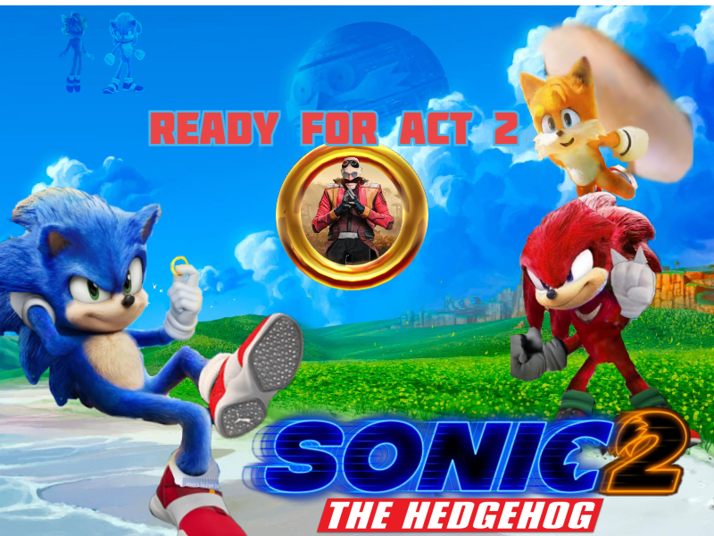 Sonic the Hedgehog 2 poster png by gabrielmarioandsonic on DeviantArt