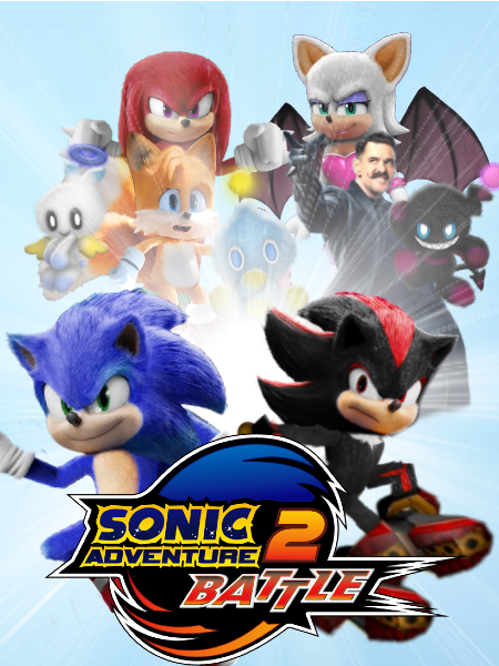 If Sonic Adventure 2 used Sonic's movie redesign by SuperMarioManuel on  DeviantArt