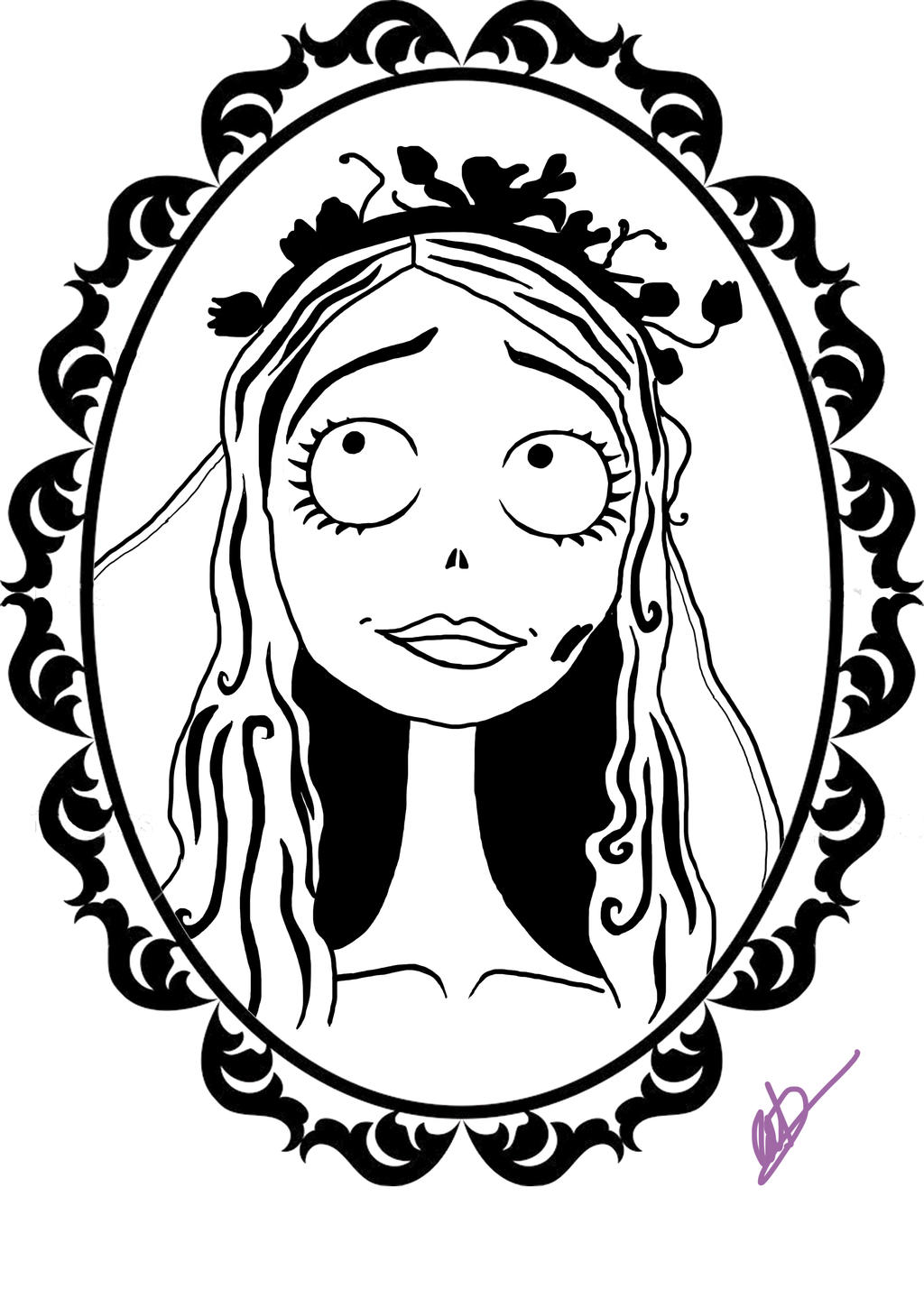 The Corpse Bride Emily by pjabbour on DeviantArt