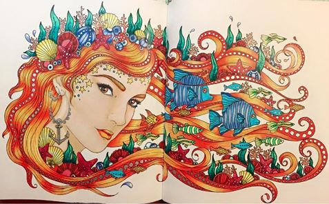 Daydreams by Hanna Karlzon Colouring book by PixelnSprites on DeviantArt