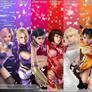 Rainbow Tekken Girls