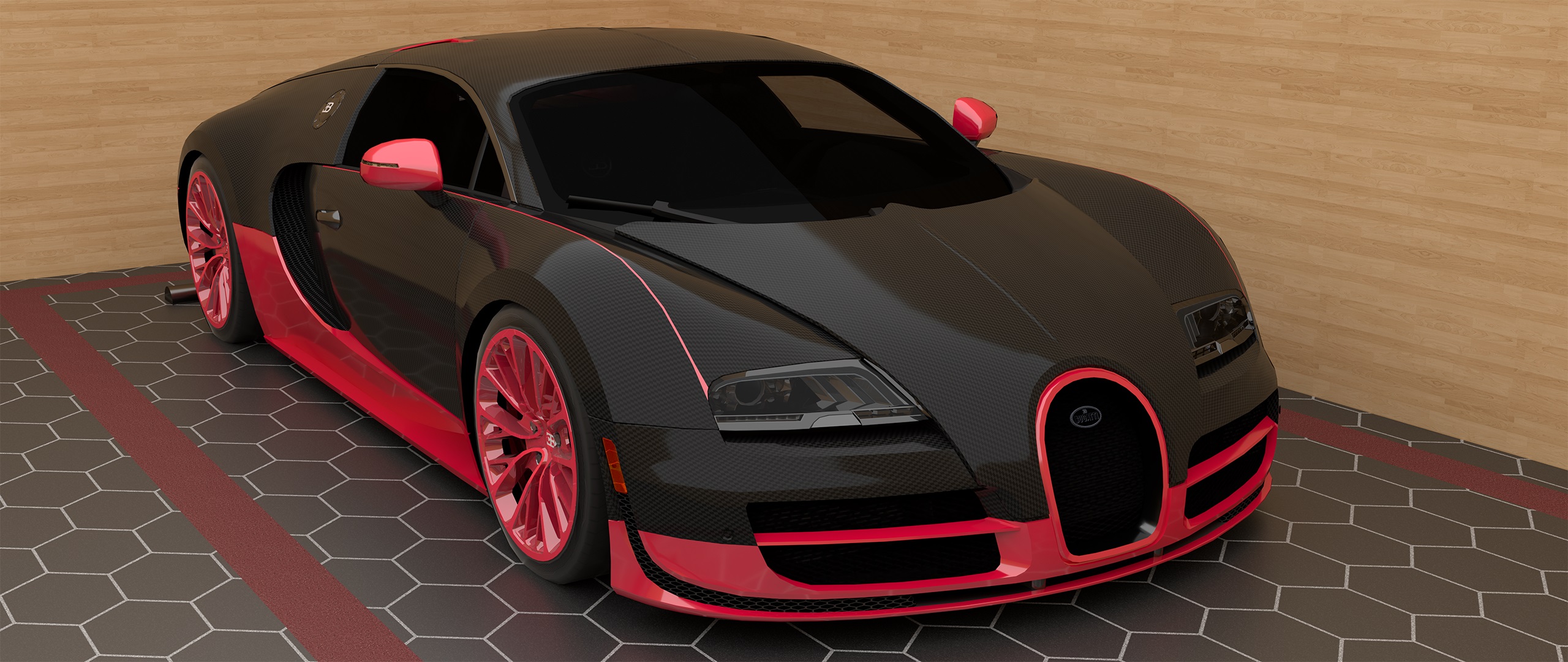 Project Evo: Bugatti Veyron SS Chloe Valentin