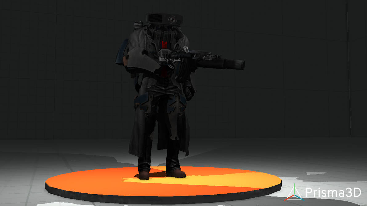 Project Man Fan Made Output 1766490334243 (Armed Projectorman V1.5) by DetectiveMale07 on ...