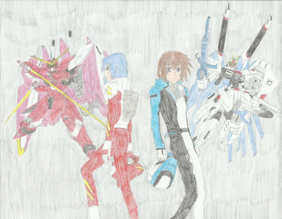 Kira and Athrun by Yuzuki-Phantomhive on DeviantArt