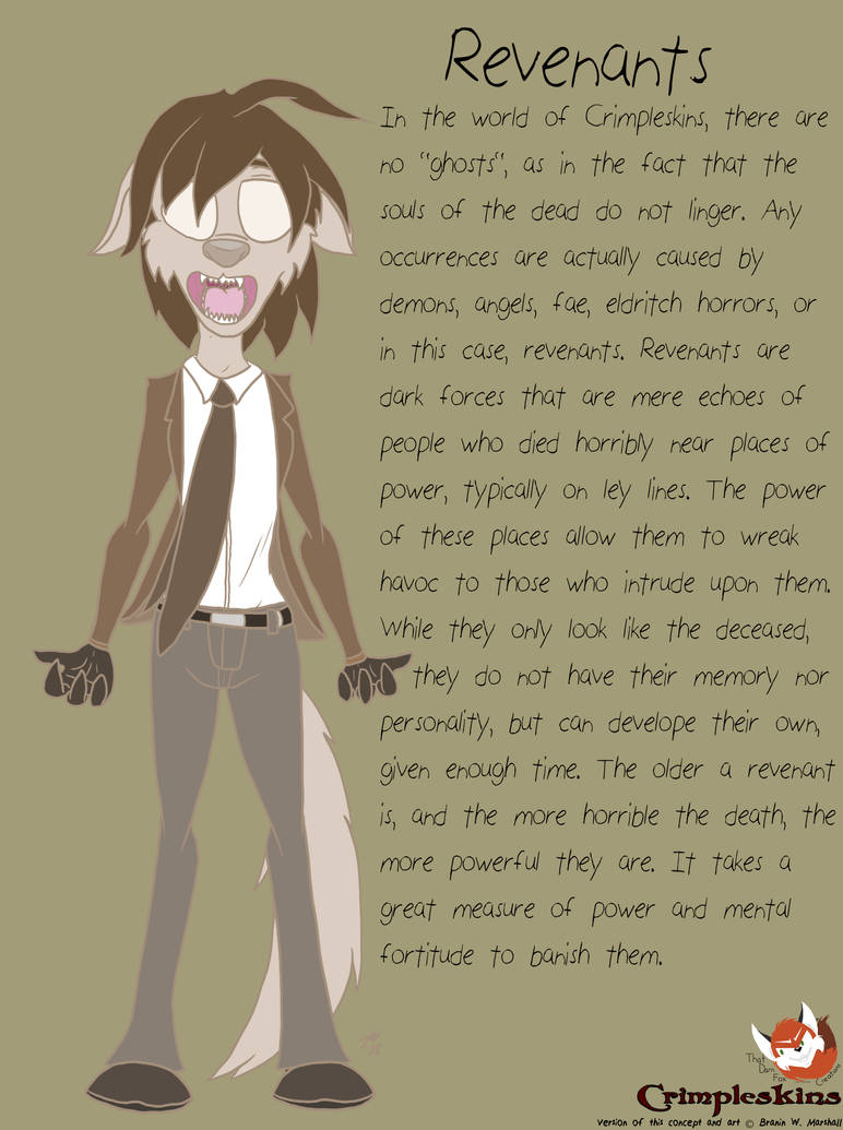 Revenants Deviantart Revenants by ThatDarnFoxCreations on DeviantArt