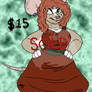 Plump Mouse Adoptable SOLD