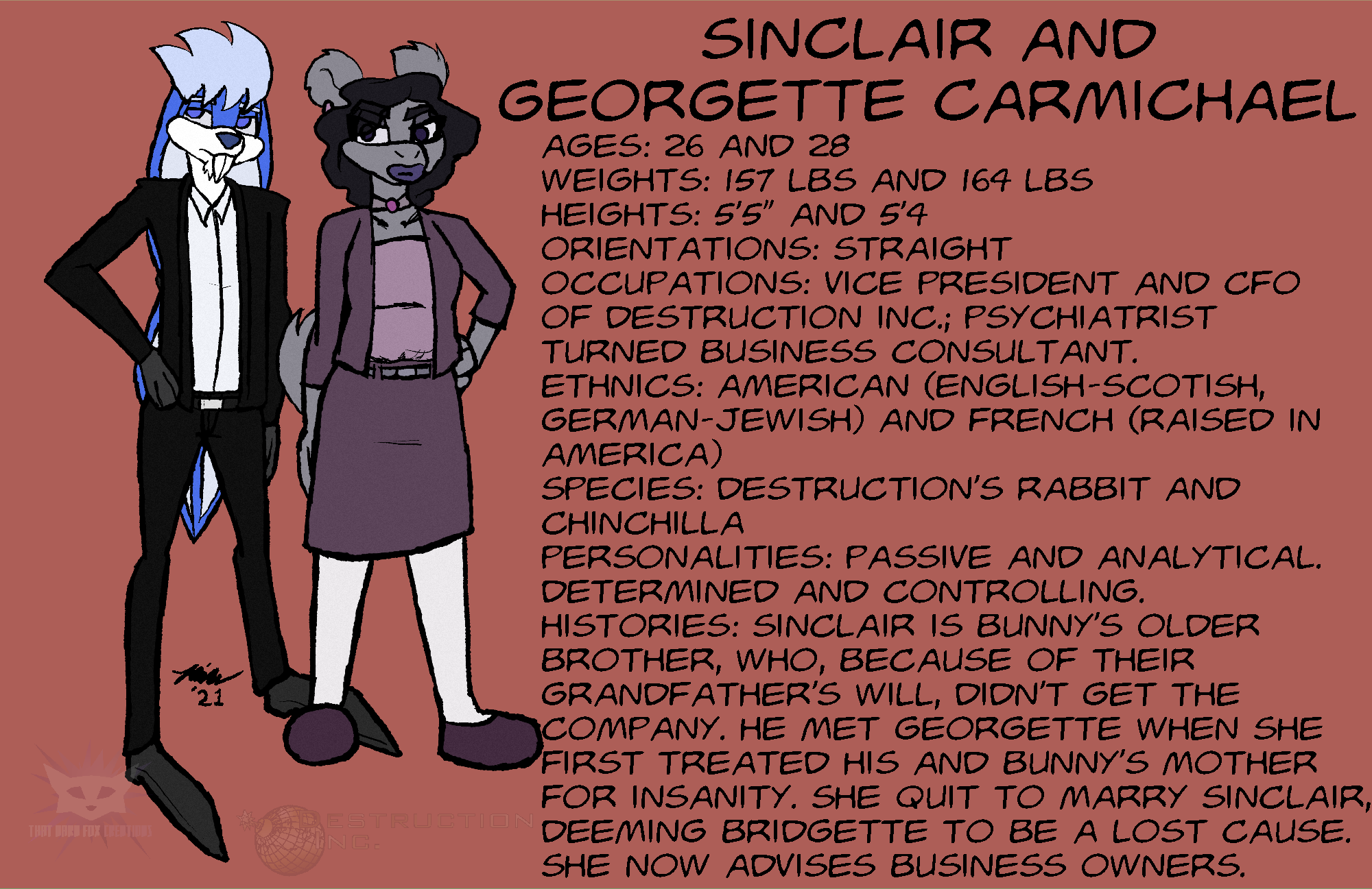 Sinclair and Georgette Bio