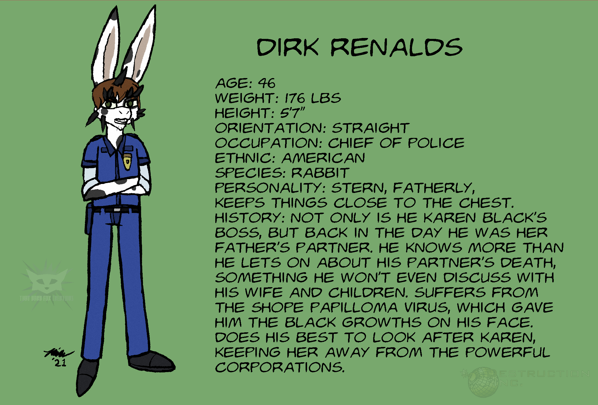 Dirk Renalds Bio