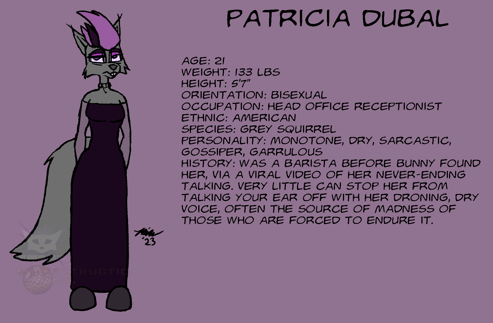 Patritia Dubal Bio