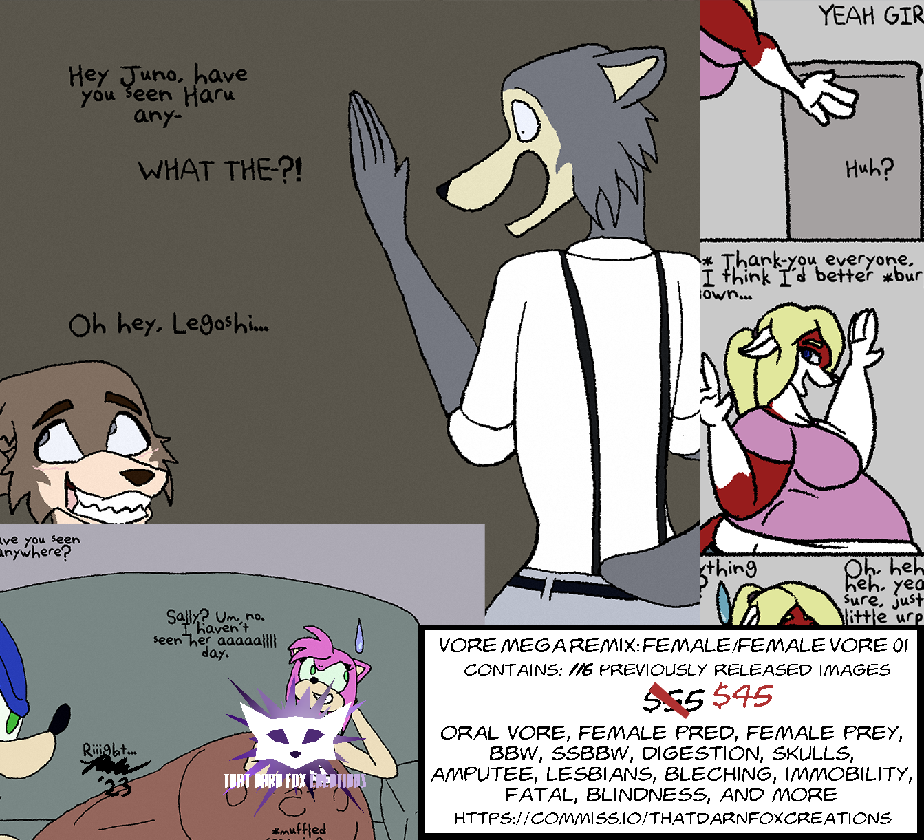 Vore Mega Remix Female Female Vore 01 Price Redu By vore-mega-remix-female-female-vore-01-price-redu-by