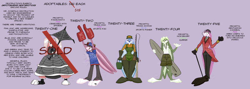 Destructions Rabbits Adopts Batch 05 Update 3