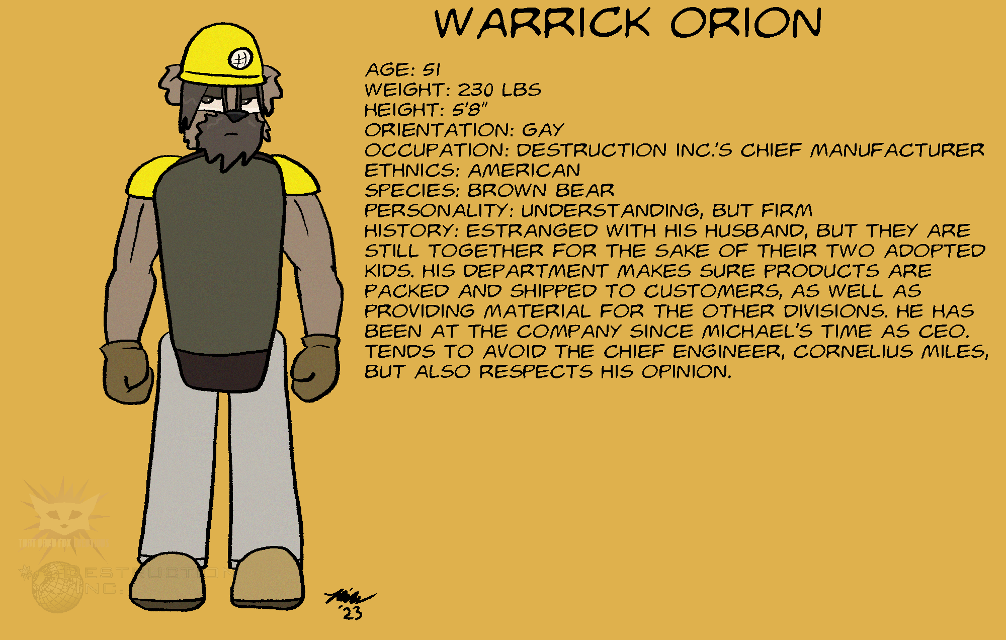 Warrick Orion Bio