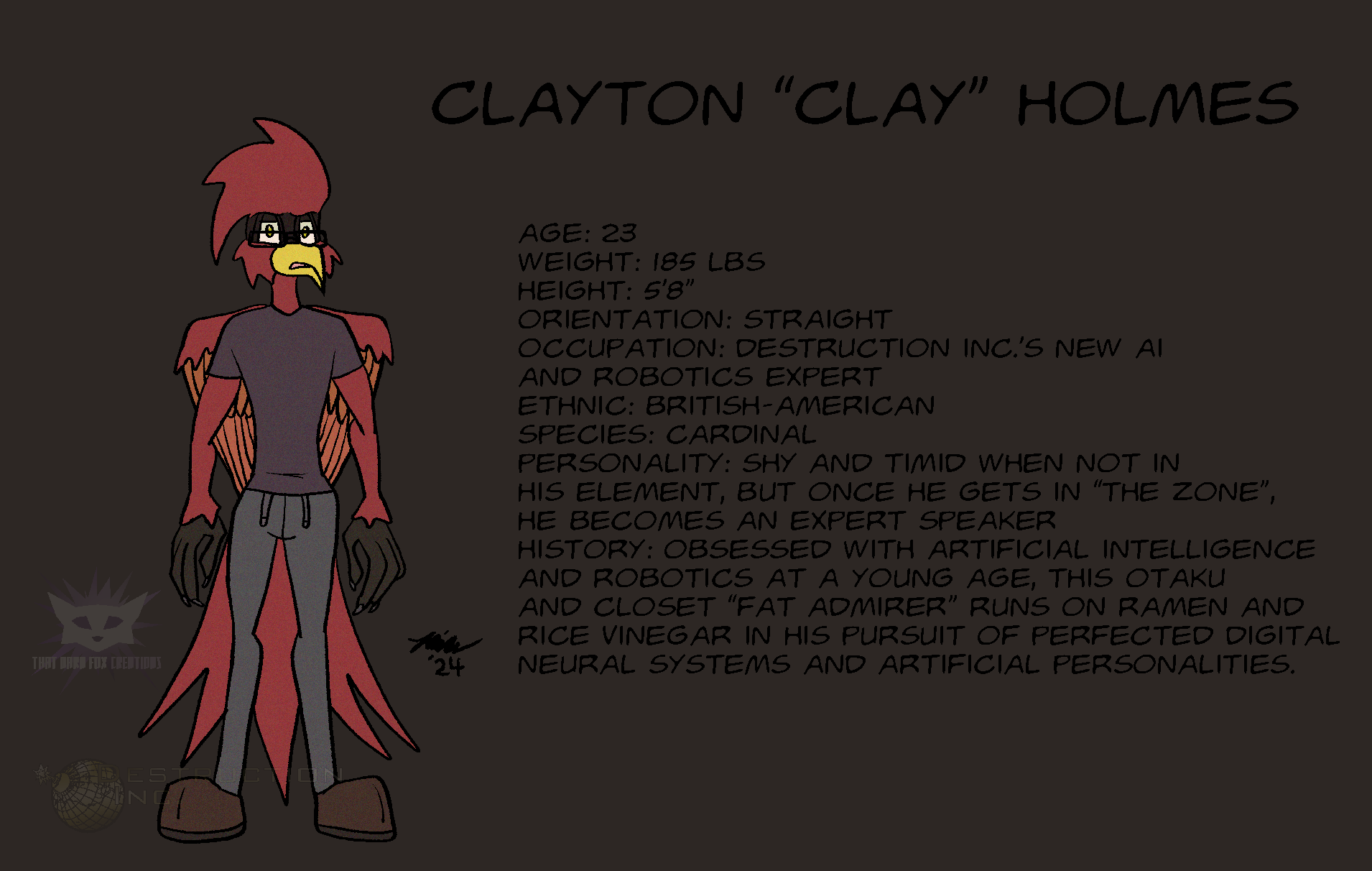 Clayton Holmes Bio