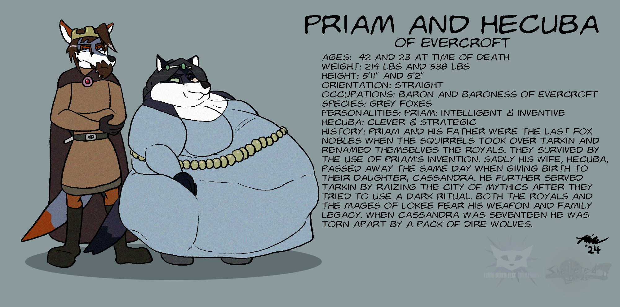 Sheltered Lands - Cassandra's Parents