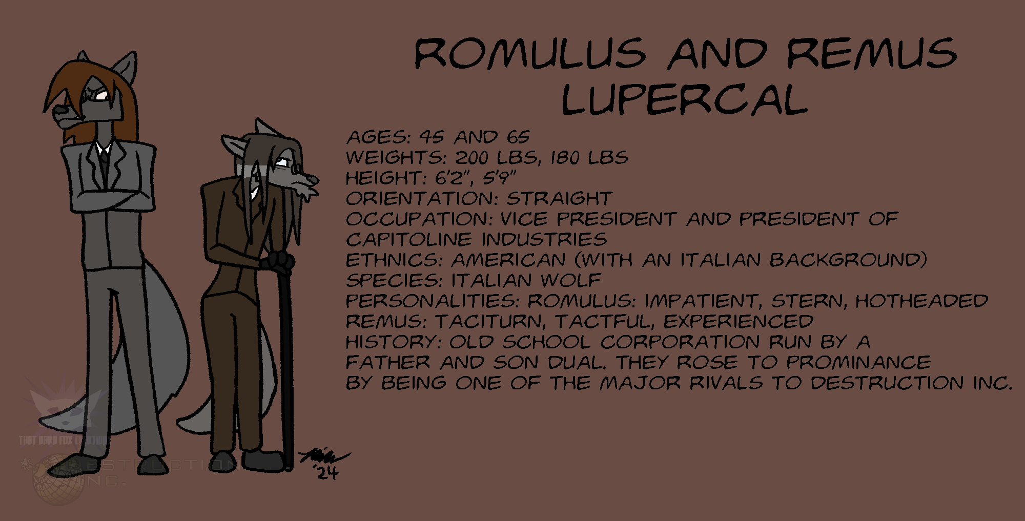Romulus and Remus Bio
