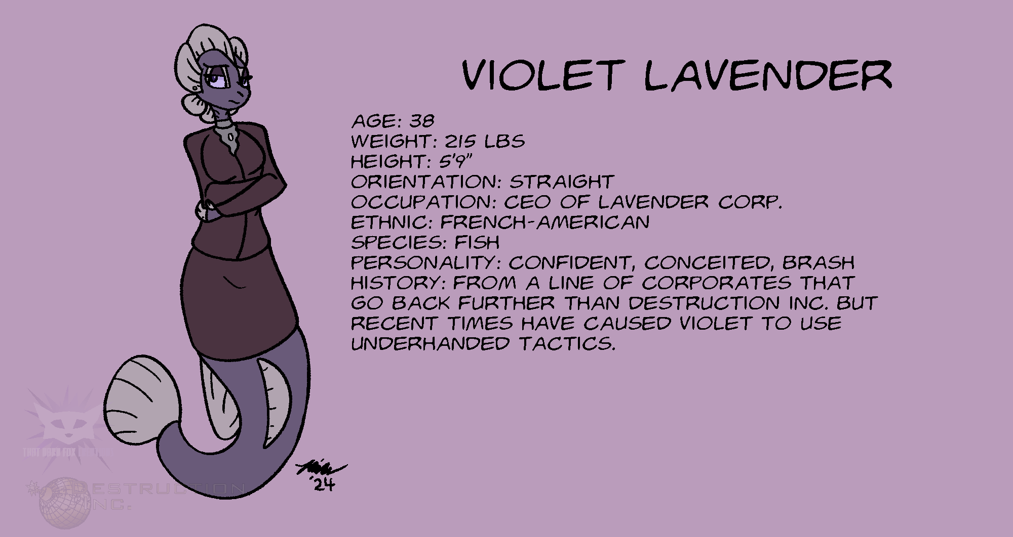 Violet Lavender Bio