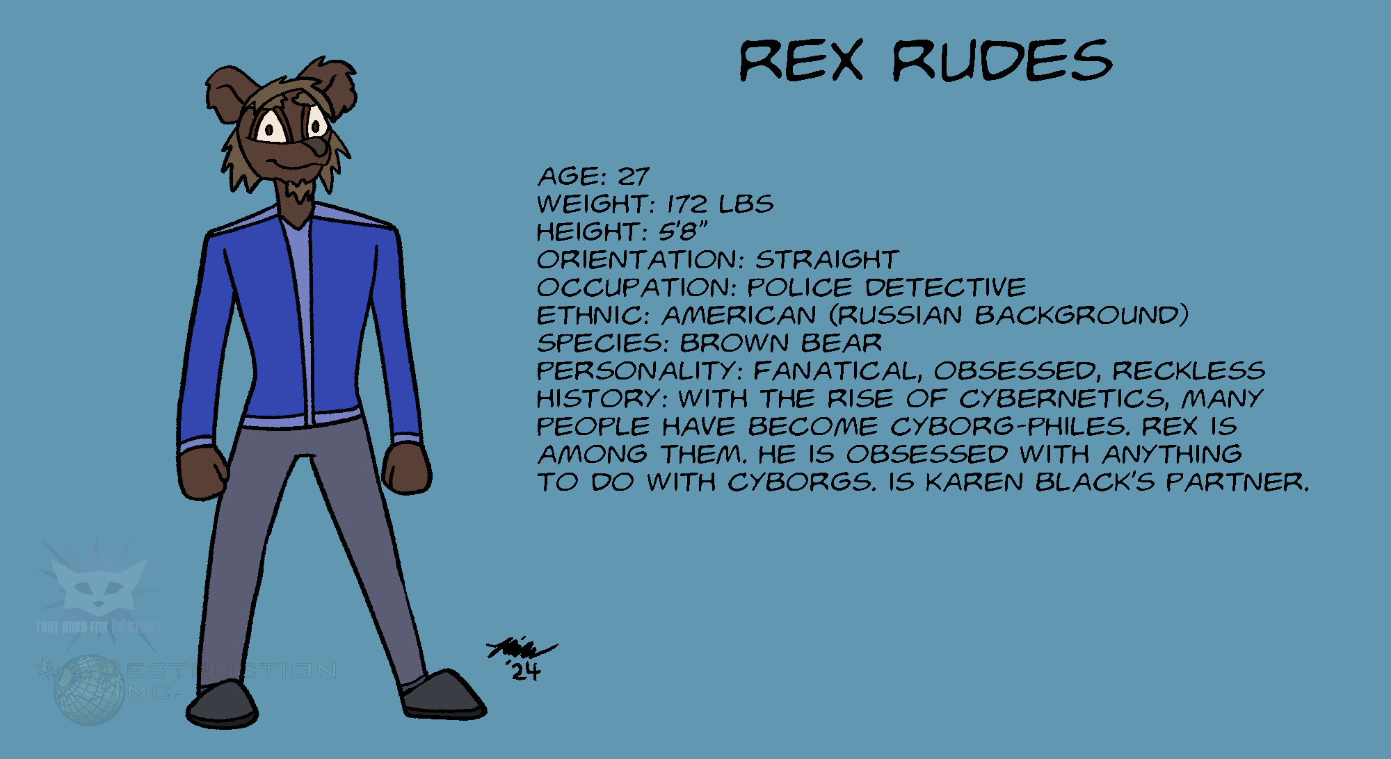 Rex Rudes Bio