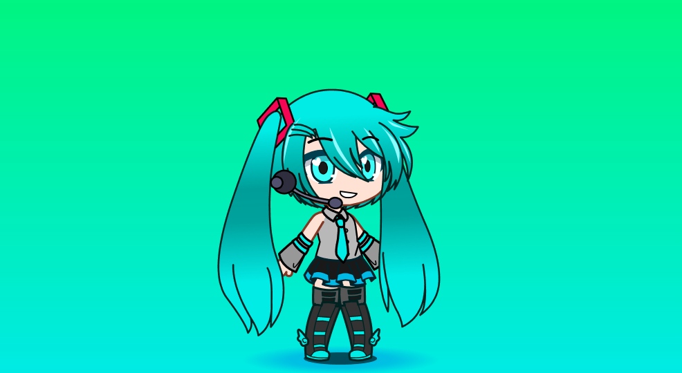 Hatsune Miku Gacha club oc