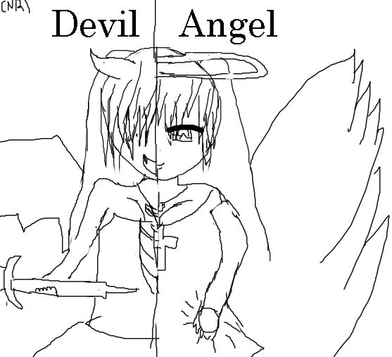 Devil X Angel by RunatameNr on DeviantArt