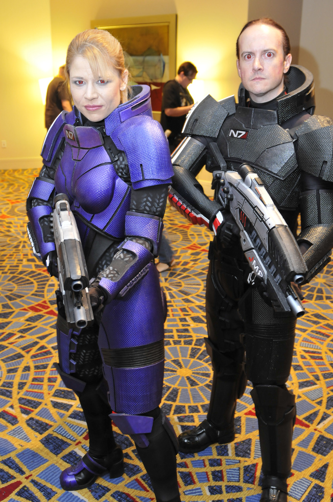 Mass Effect Armor Male and Fem