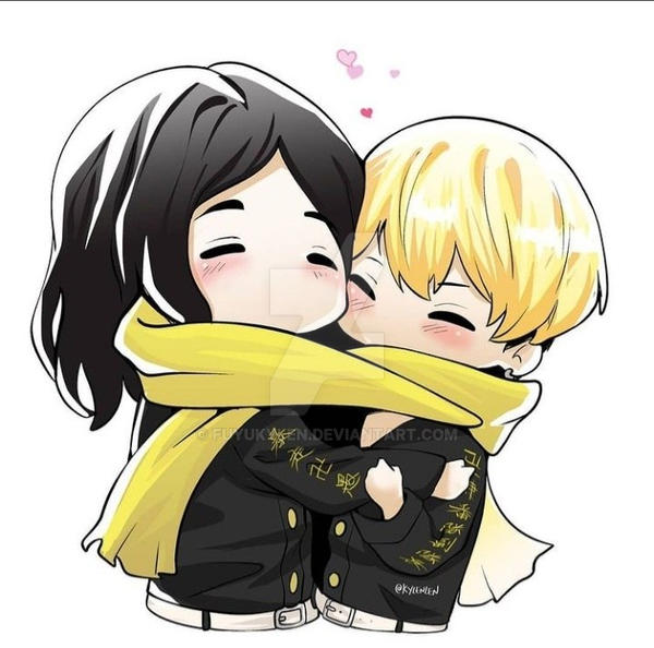 Bajifuyu chibi hug~ by Fuyukylen on DeviantArt