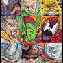 Spider-Man Villain Sketch Cards