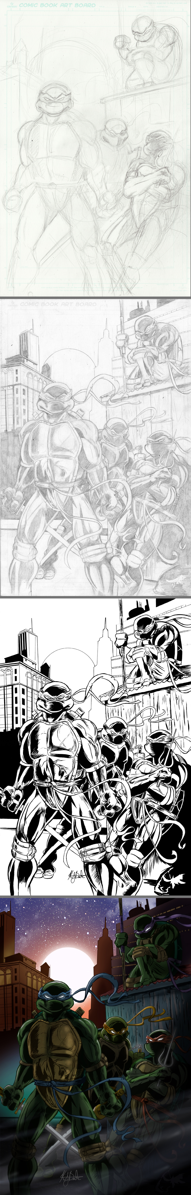 Ninja Turtles Process