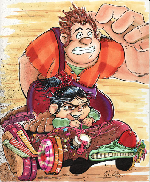 Wreck-it Racer by KileyBeecher on DeviantArt